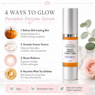 Organic Pumpkin Enzyme Serum – Exfoliating Glow Treatment