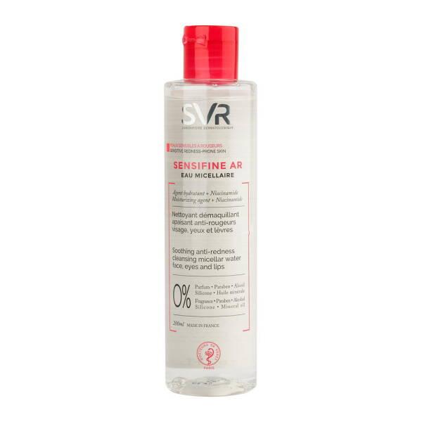 SVR Sensifine AR Micellar Water for Sensitive Skin - Gentle Makeup Remover, 6.76 fl oz - Glamourous Grace