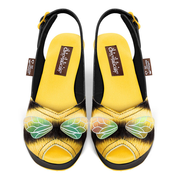 Chocolaticas® Queen Bee Women's Sandal - Glamourous Grace