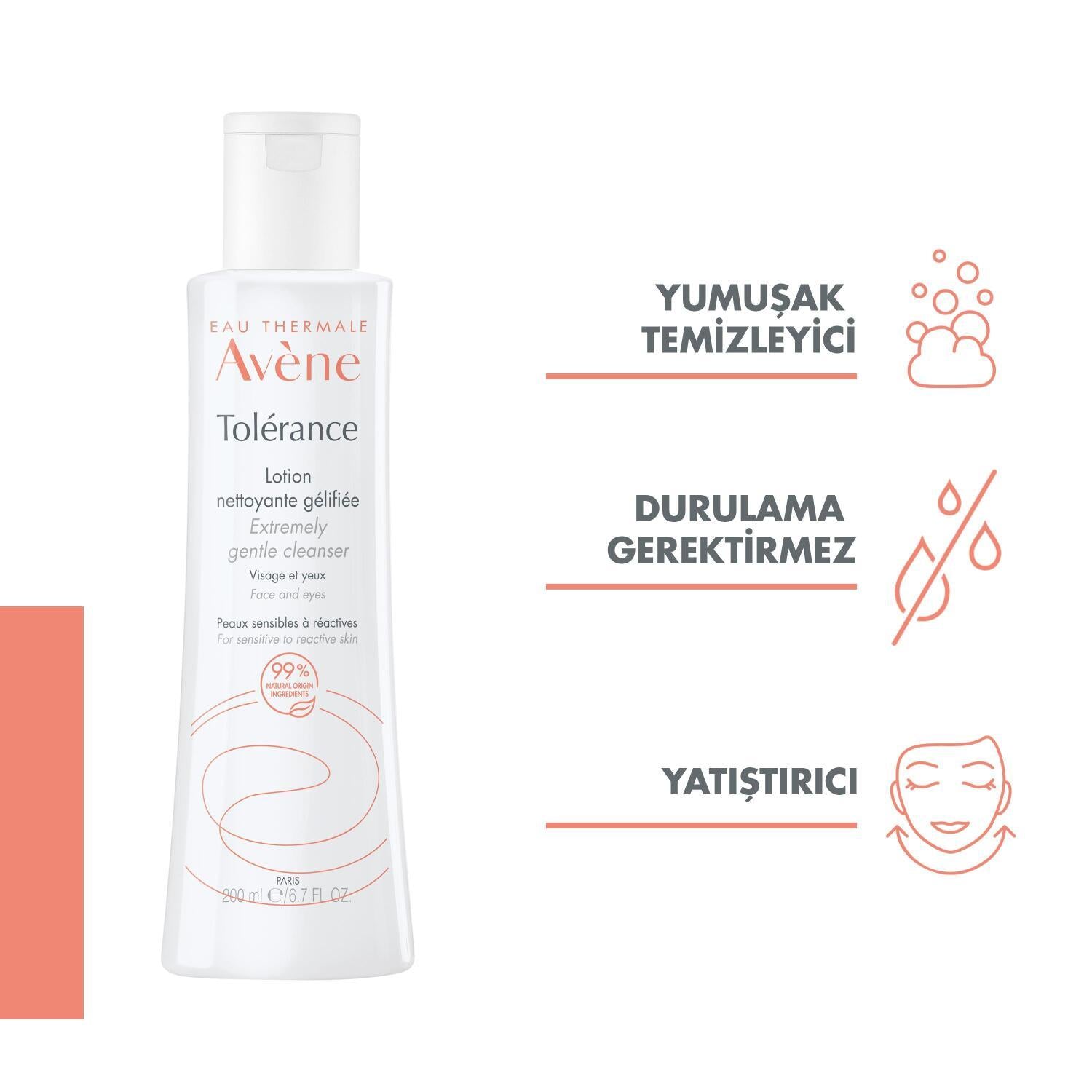 Avene Tolerance Gentle Cleaner Lotion 200ml - Glamourous Grace