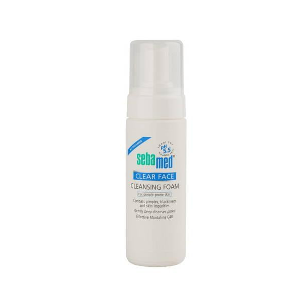 Sebamed Clear Face Cleansing Foam - Gentle & Effective Soap-Free Face Wash for Acne-Prone Skin | Sebum & Dirt Removal (150ml) - Glamourous Grace