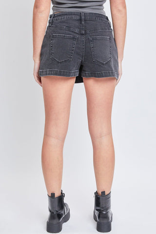 Denim Wrap Skort