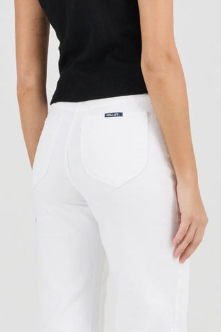 East Coast Flare Jeans Vintage White