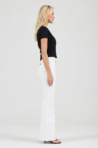East Coast Flare Jeans Vintage White