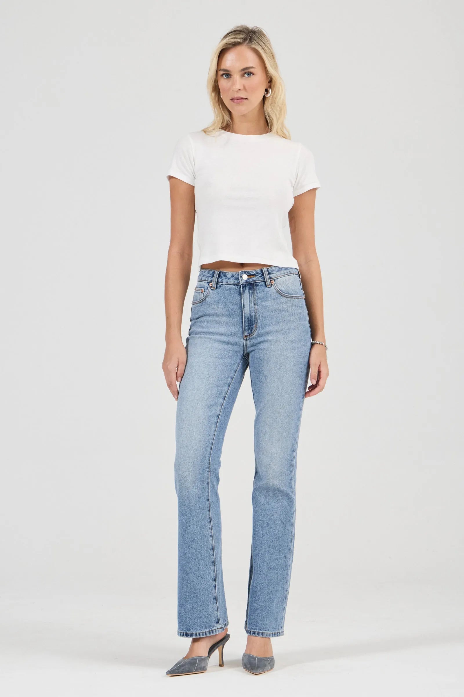 Midtown Flare Boot Jeans Surrender