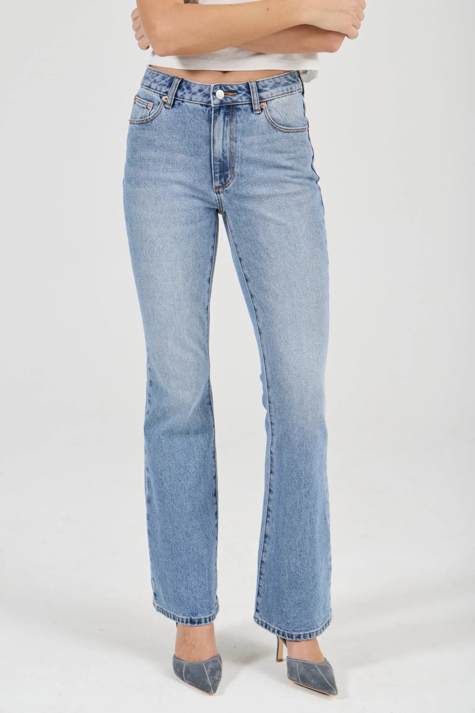 Midtown Flare Boot Jeans Surrender