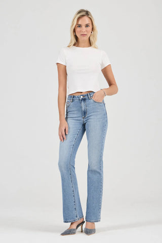 Midtown Flare Boot Jeans Surrender