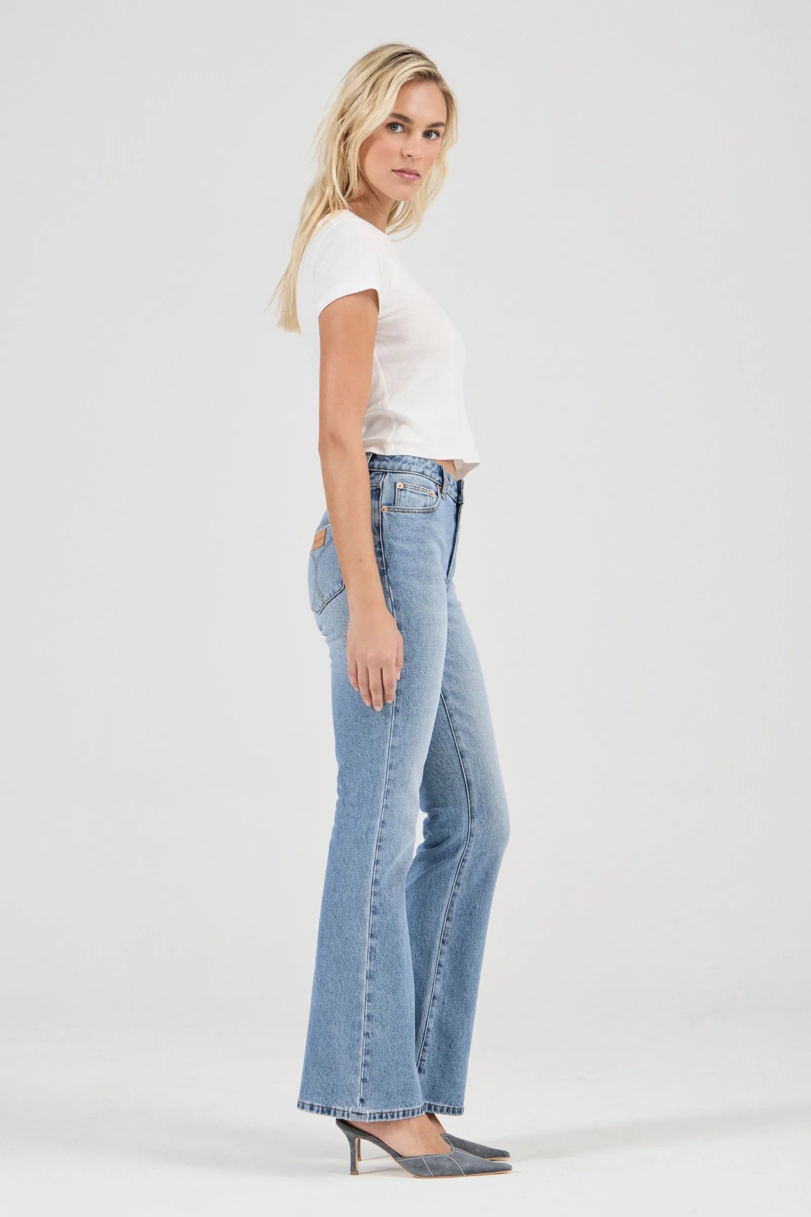 Midtown Flare Boot Jeans Surrender