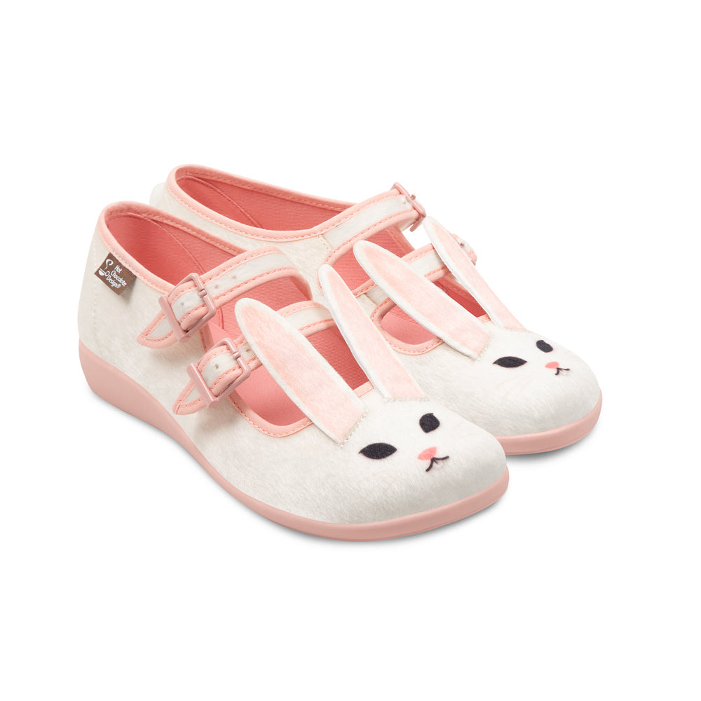 Rabbit Women's Mary Jane Flats - Glamourous Grace