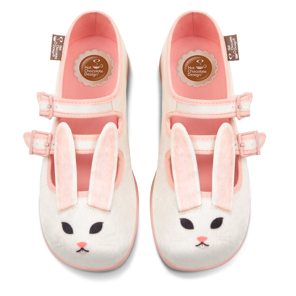 Rabbit Women's Mary Jane Flats - Glamourous Grace