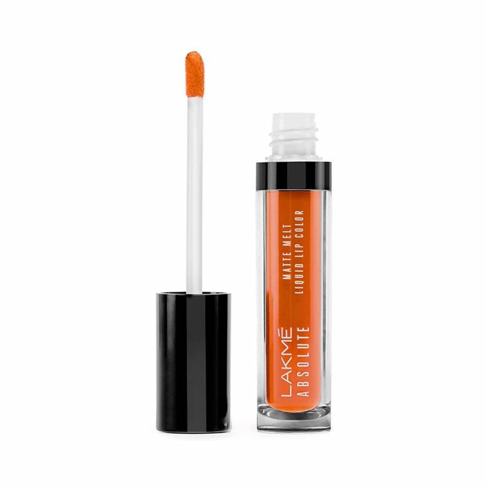 Lakme Absolute Matte Melt Liquid Lip Color - Crazy Tangerine