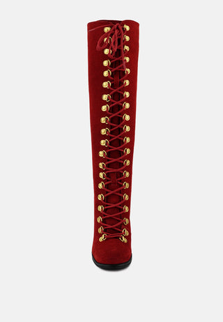 Street-Slay Antique Heeled Calf Boot