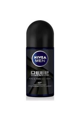 Nivea Men Deep Dimension Roll-On Deodorant 50ml - Long Lasting Protection for Men - Glamourous Grace