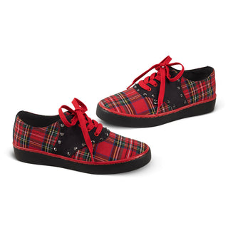 Rebel Tartan Women's Casual Sneakers