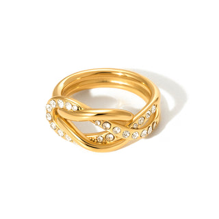 Infinity Diamond Ring - WATERPROOF