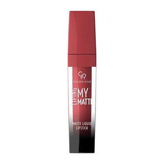 Golden Rose My Matte Lip Ink - Long Lasting Liquid Lipstick for a Matte Finish - 09 - Glamourous Grace