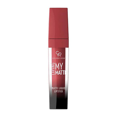 Golden Rose My Matte Lip Ink - Long Lasting Liquid Lipstick for a Matte Finish - 09 - Glamourous Grace