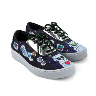 Robot Women's Casual Sneakers