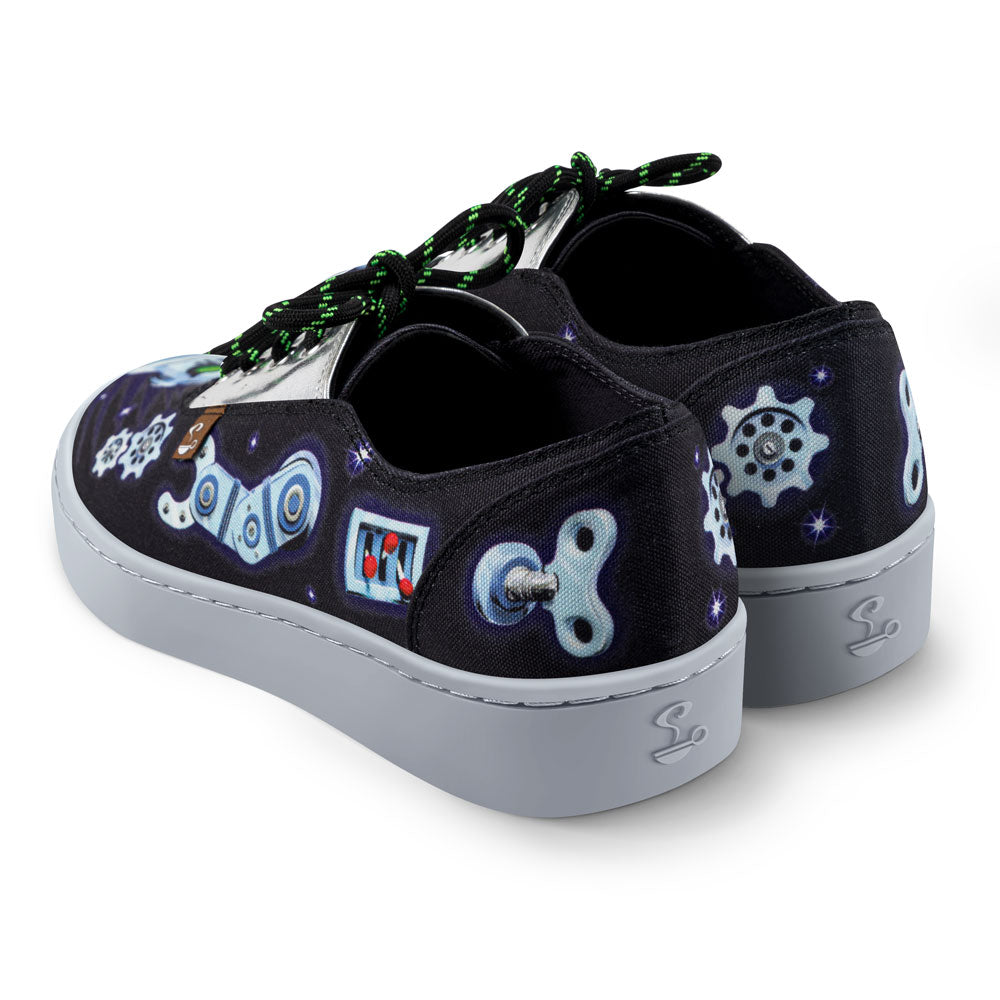 Robot Women's Casual Sneakers - Glamourous Grace