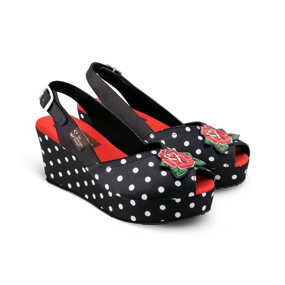 Rockabilly Women's Sandals - Glamourous Grace