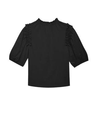 Nation LTD Roya Ruched Neck Top
