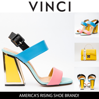 The Niger Multicolor Block Heel Leather Women Sandal - Glamourous Grace