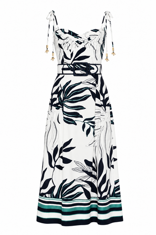 Aurelia Strap Midi – Print - Glamourous Grace