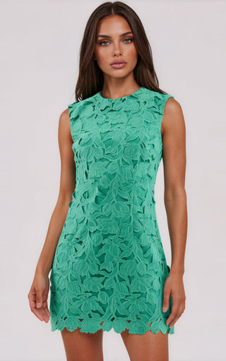 Eden Mini Dress – Green - Glamourous Grace