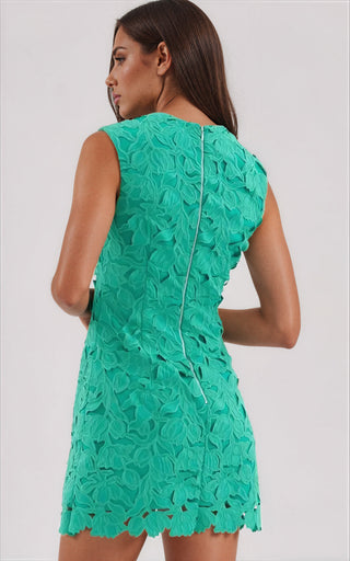 Eden Mini Dress – Green - Glamourous Grace