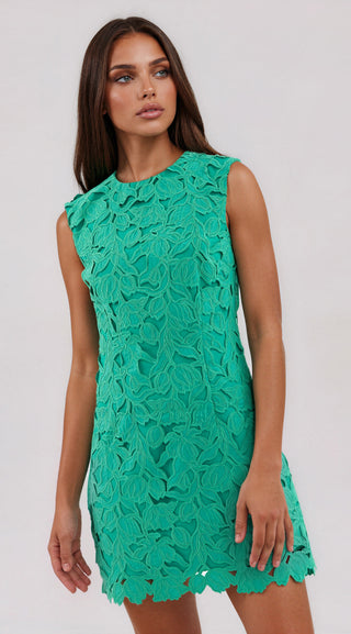 Eden Mini Dress – Green - Glamourous Grace
