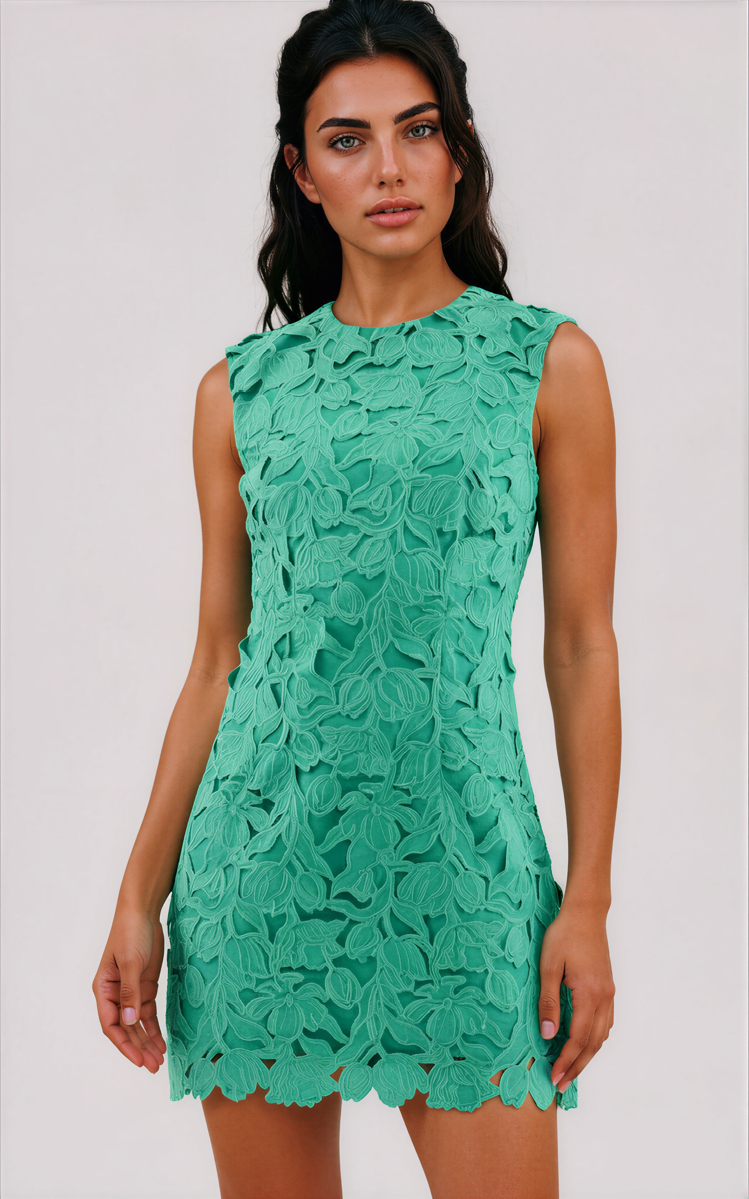 Eden Mini Dress – Green - Glamourous Grace