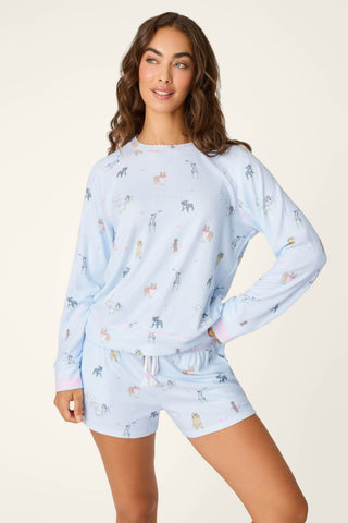Bark Park Fetch & Frolic Long Sleeve Top
