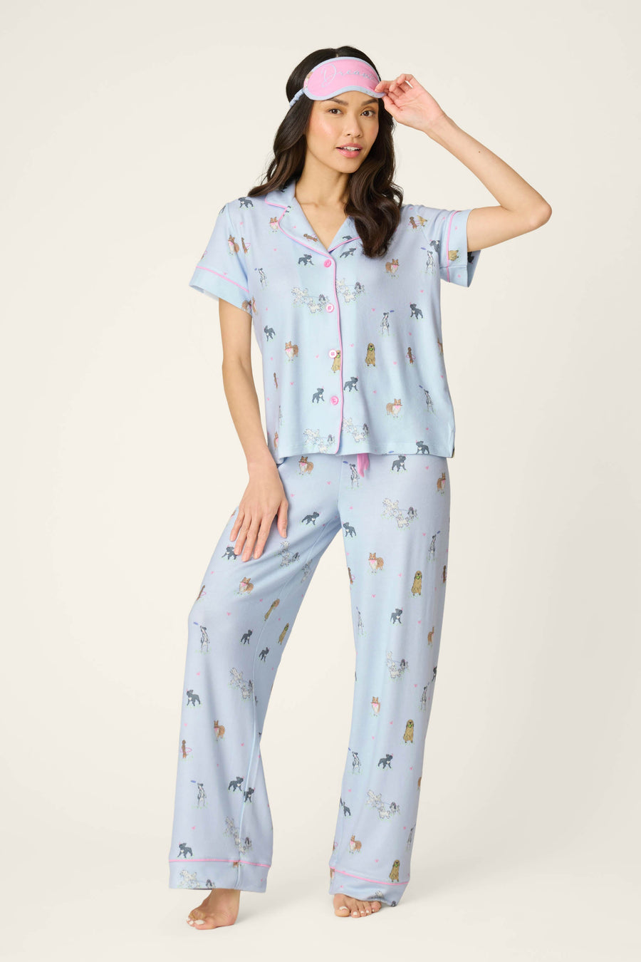 Bark Park Fetch & Frolic 3-Piece PJ Set - Glamourous Grace