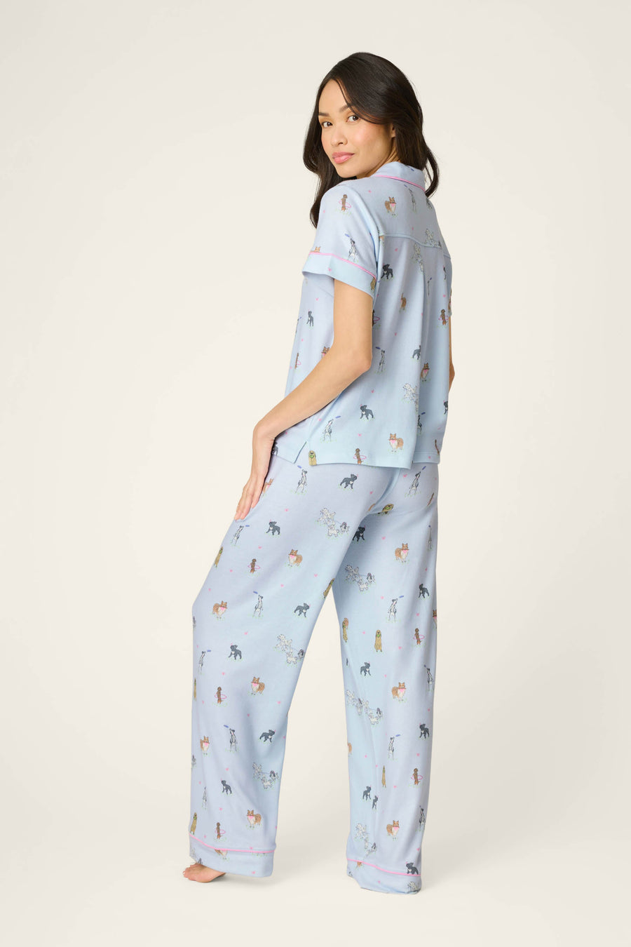 Bark Park Fetch & Frolic 3-Piece PJ Set - Glamourous Grace