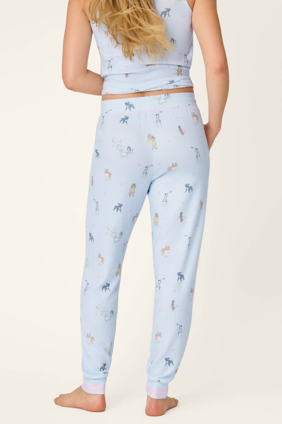 Bark Park Fetch & Frolic Banded Pants - Glamourous Grace