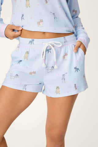 Bark Park Fetch & Frolic Pajama Shorts