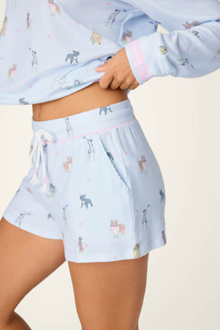 Bark Park Fetch & Frolic Pajama Shorts