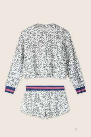 Cat’s Meow Big Stretch Short PJ Set