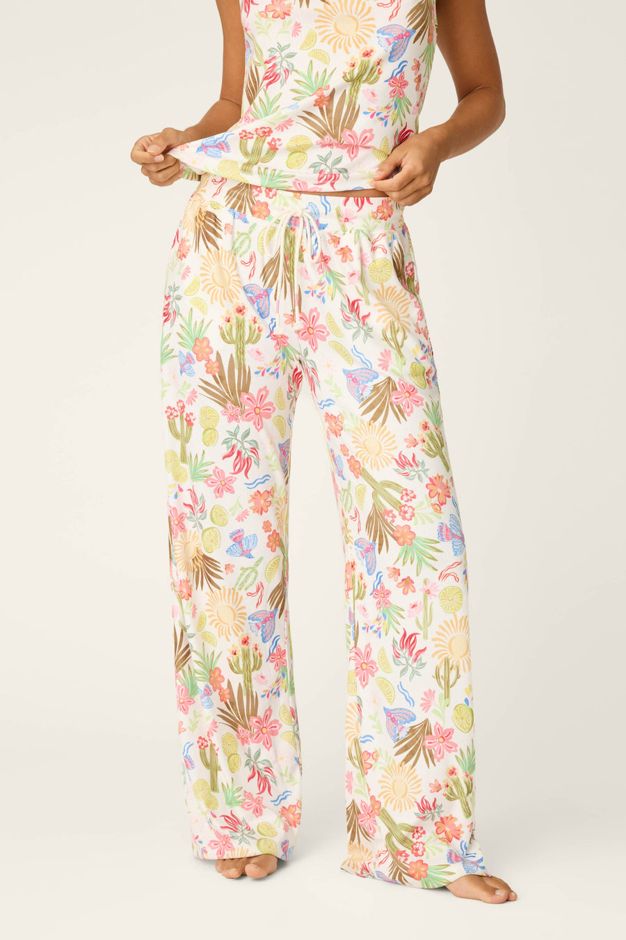Feelin' Prickly Desert Dreams Pajama Pants - Glamourous Grace