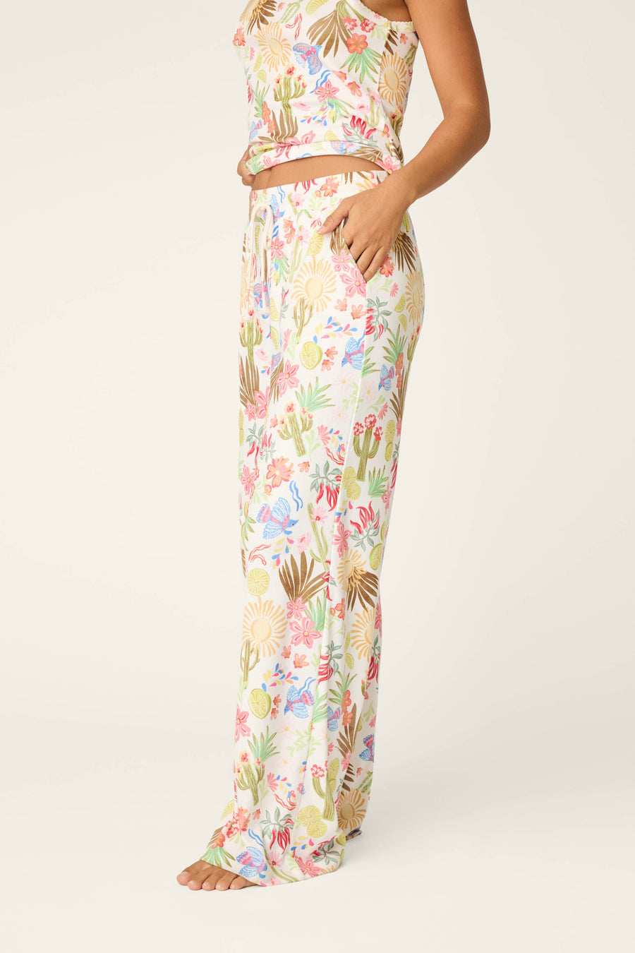 Feelin' Prickly Desert Dreams Pajama Pants - Glamourous Grace