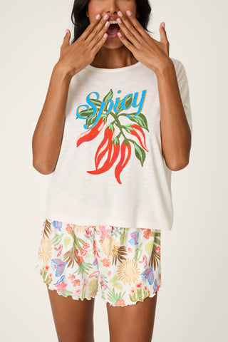 Feelin’ Prickly Spicy Chili Graphic T-Shirt