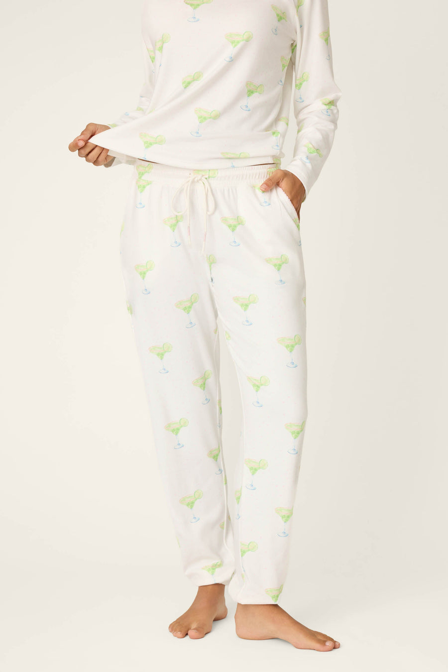 Margarita Mama Spicy Sips Banded Pants - Glamourous Grace