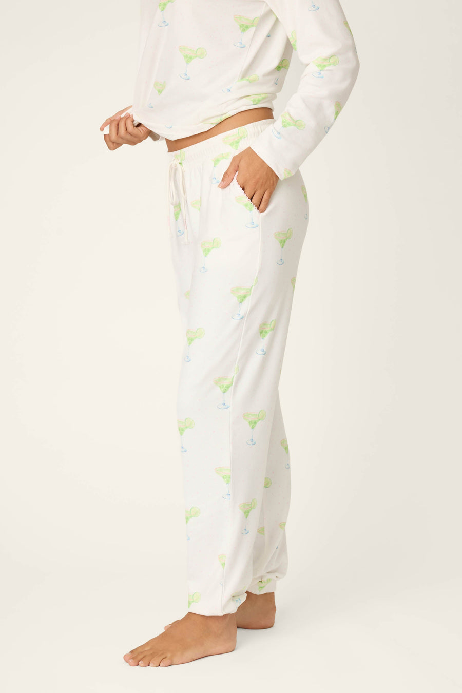 Margarita Mama Spicy Sips Banded Pants - Glamourous Grace