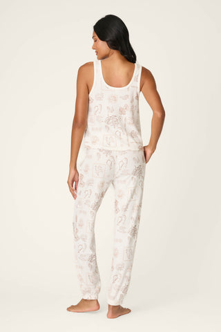 Palms Away Bistro Botanicals Long PJ Set