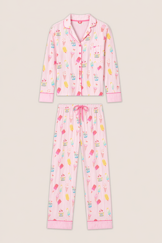 Playful Prints Sugar Rush Long PJ Set