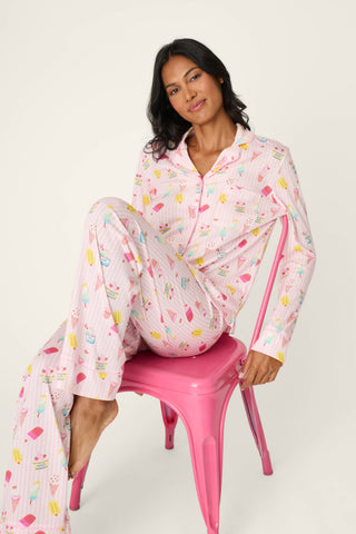 Playful Prints Sugar Rush Long PJ Set