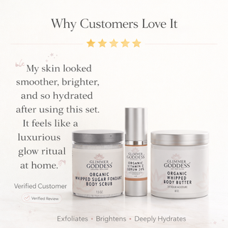 Radiance Glow Organic Skincare Gift Set – Exfoliate, Brighten & Hydrate Naturally