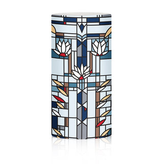 Frank Lloyd Wright Waterlilies 6" LED Candle – Battery Operated, Flickering