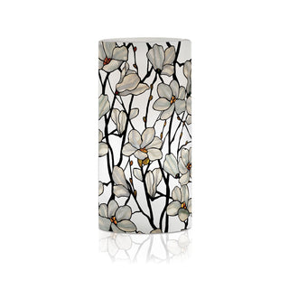 Tiffany Magnolia 6" LED Candle – Battery Operated, Flickering