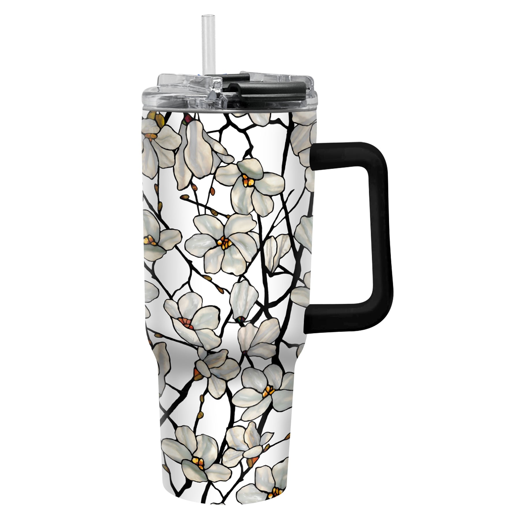 30 oz Tumbler - Tiffany "Magnolia"